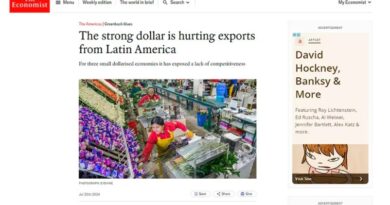 The Economist resaltó el mal momento de las economías dolarizadas y lanzó una dura advertencia para Milei