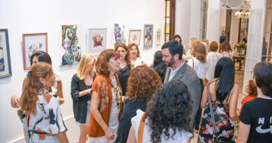 En la Casa Argañaraz Alcorta de la municipalidad se dio apertura a la muestra de arte “Simbiosis”