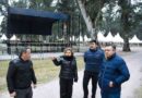 La intendente Fuentes supervisó este domingo los trabajos en el predio de la Feria Artesanal