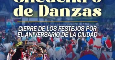 El encuentro de danzas cerrará los festejos por el 472 años de la Madre de Ciudades organizados por la Municipalidad de la Capital
