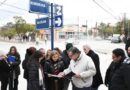 La intendente Fuentes habilitó un nuevo tramo de la repavimentación de la Av. Colón