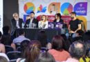 La intendente Fuentes y el subsecretario de Cultura de la Provincia Leguizamón participaron de la presentación de la 2° Antología de La Bibliodera en la Feria del Libro