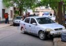 Confuso episodio en pleno centro: un hombre protagonizó un choque en cadena tras una presunta persecución