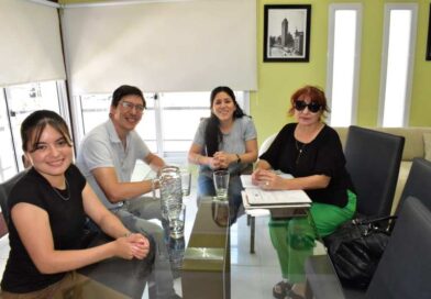 Fernández: la Intendente Iturre se reunió con miembros de la Comisión Directiva del Club Amigos