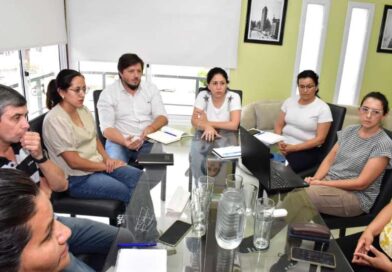 Reunión con representantes del Colegio Agrotécnico “Madre Tierra” para el Cuidado del medioambiente mediante la reforestación de espacios públicos