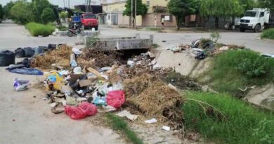 La Capital trabaja en la limpieza y mantenimiento de los desagües del barrio Siglo XX