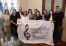 La intendente Fuentes recibió a las organizadoras del Encuentro Nacional de Música de Mujeres