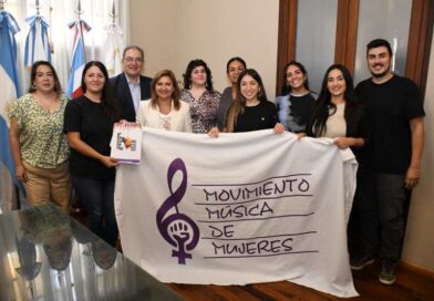 La intendente Fuentes recibió a las organizadoras del Encuentro Nacional de Música de Mujeres