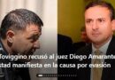 Pablo Toviggino recusó al juez Diego Amarante por enemistad manifiesta en la causa por evasión