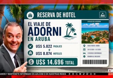 Revelan que Adorni pagó los hoteles de Aruba en efectivo y dólares