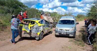 Por graves accidentes, se suspendió el Rally Santiagueño en Ojo de Agua