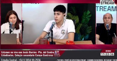 Alumnos del secundario Campo Contreras y una campaña para dar respuesta a los “mensajes de odio”