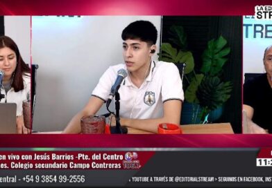 Alumnos del secundario Campo Contreras y una campaña para dar respuesta a los “mensajes de odio”