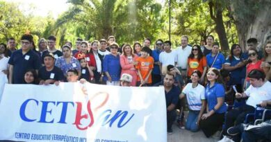 La intendente Fuentes participó de la jornada de concienciación sobre el autismo