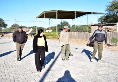Iturre supervisó obras en el Barrio Las Américas y en el Paraje Las Lomitas