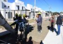 La intendente Fuentes destacó el avance de la pavimentación de las 23 cuadras en el barrio La Costa