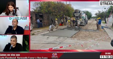 Fuentes inspeccionó obras de pavimento