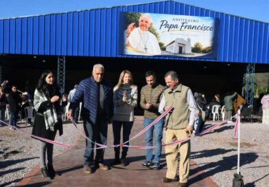 Inauguraron el Anfiteatro Papa Francisco, en el Santuario Mama Antula
