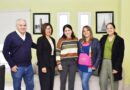 La intendente recibió hoy a la nueva vicedirectora de los jardines municipales