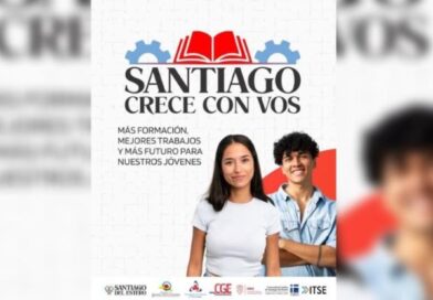 Santiago Crece con Vos: abren nuevas inscripciones para cursos de formación en toda la provincia