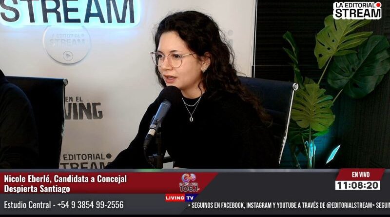 Nicole Eberlé: “en Despierta Santiago encontramos un espacio de total libertad para hacer política”