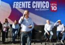 El Frente Cívico realizó dos plenarios en apoyo a la candidatura de Mario Benavente
