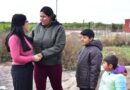Iturre visitó la obra de una nueva vivienda social