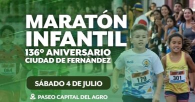 Anuncian Maratón Infantil en el mes aniversario de Fernández