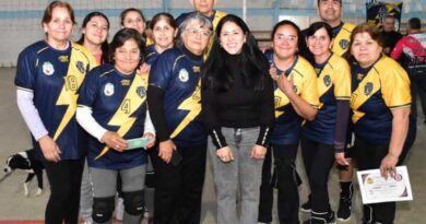 La intendente Yanina Iturre presente en el Torneo de Newcom que se desarrolla en nuestro mes aniversario