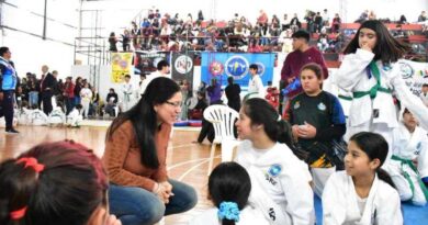 El Taekwon-Do brilló en el marco del mes aniversario de Fernández