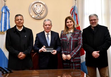 El Gobernador recibió a las nuevas autoridades del Colegio de Arquitectos