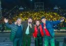La intendente Fuentes y el secretario Benavente participaron del Festival Día del Amigo que tuvo un lleno total en la plaza Añoranzas La intendente Fuentes y el secretario Benavente participaron del Festival Día del Amigo que tuvo un lleno total en la plaza Añoranzas