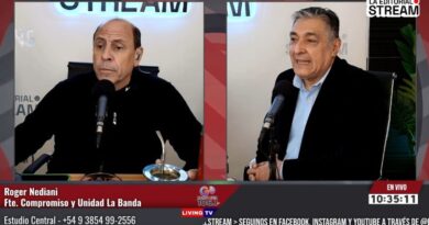 Roger Nediani: “nos atacan porque no tienen un proyecto para La Banda” Roger Nediani: “nos atacan porque no tienen un proyecto para La Banda”