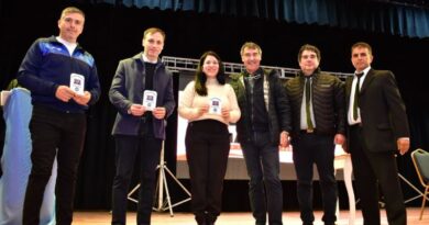 Iturre acompañó los festejos del Taekwon-Do