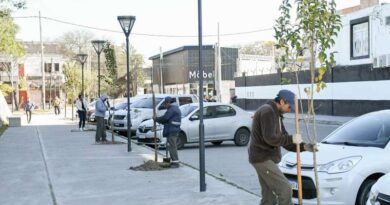 La Capital continúa la Campaña de Arbolado Urbano con plantaciones en el barrio Congreso