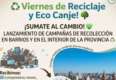 La capital y la Asociación Civil Traeer lanzan campaña de recolección de Residuos de Aparatos Eléctricos y Electrónicos