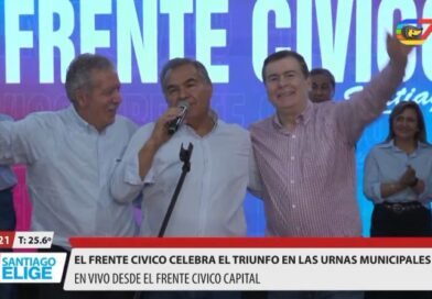 El Frente Cívico festeja los triunfos electorales comunales