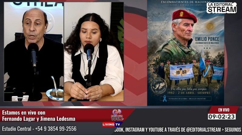 Emilio Ponce, un excombatiente de Malvinas en el corazón de La Fragua