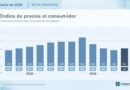 La inflación de julio fue de 2,1% y acumuló 19,3% en los primeros siete meses del año