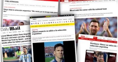 “Bombazo” y una burla de mal gusto de Inglaterra: las portadas de los medios del mundo tras el retiro de Messi de la Selección