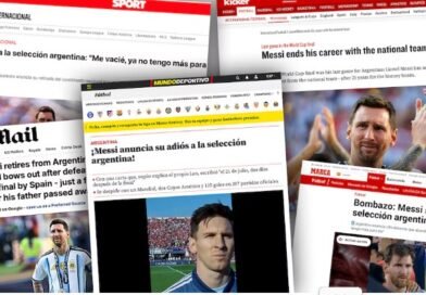“Bombazo” y una burla de mal gusto de Inglaterra: las portadas de los medios del mundo tras el retiro de Messi de la Selección
