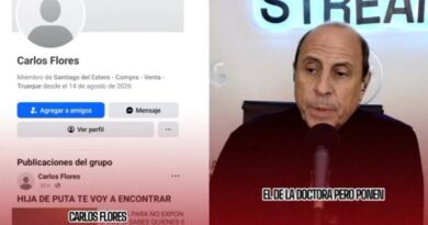 Amenazaron a una médica santiagueña por Facebook y le aseguran que saben “dónde vive”