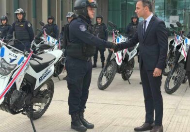La Policía incorporó motocicletas de alta cilindrada