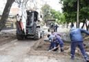 La Municipalidad trabaja en el saneamiento de un tramo del desagüe pluvial de calle Olaechea