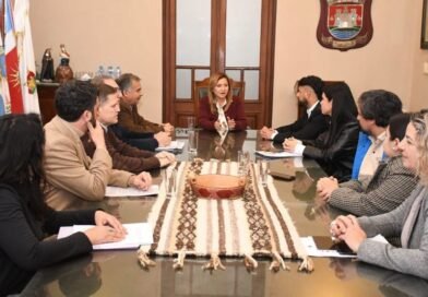 La intendente Fuentes se reunió con directivos de una cooperativa de gestión cultural y turística