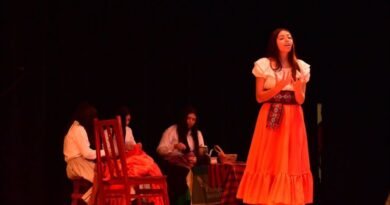 Fernández vivió por primera vez el Festival Intercolegial de Teatro
