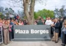 La intendente Fuentes acompañada por vecinos dejó habilitada la remodelación integral de una plaza en el barrio Huaico Hondo
