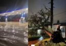 Un fuerte temporal dejó a una provincia bajo el agua, sin luz y destrozada por el granizo