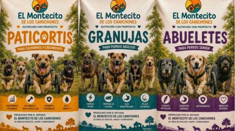 Del refugio a la góndola: Toty avanza con alimentos bajo la marca Montecito