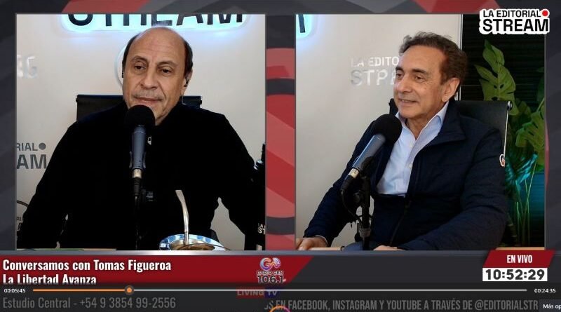 Tomás Figueroa: “si las elecciones fueran hoy, ganaría el presidente Milei”